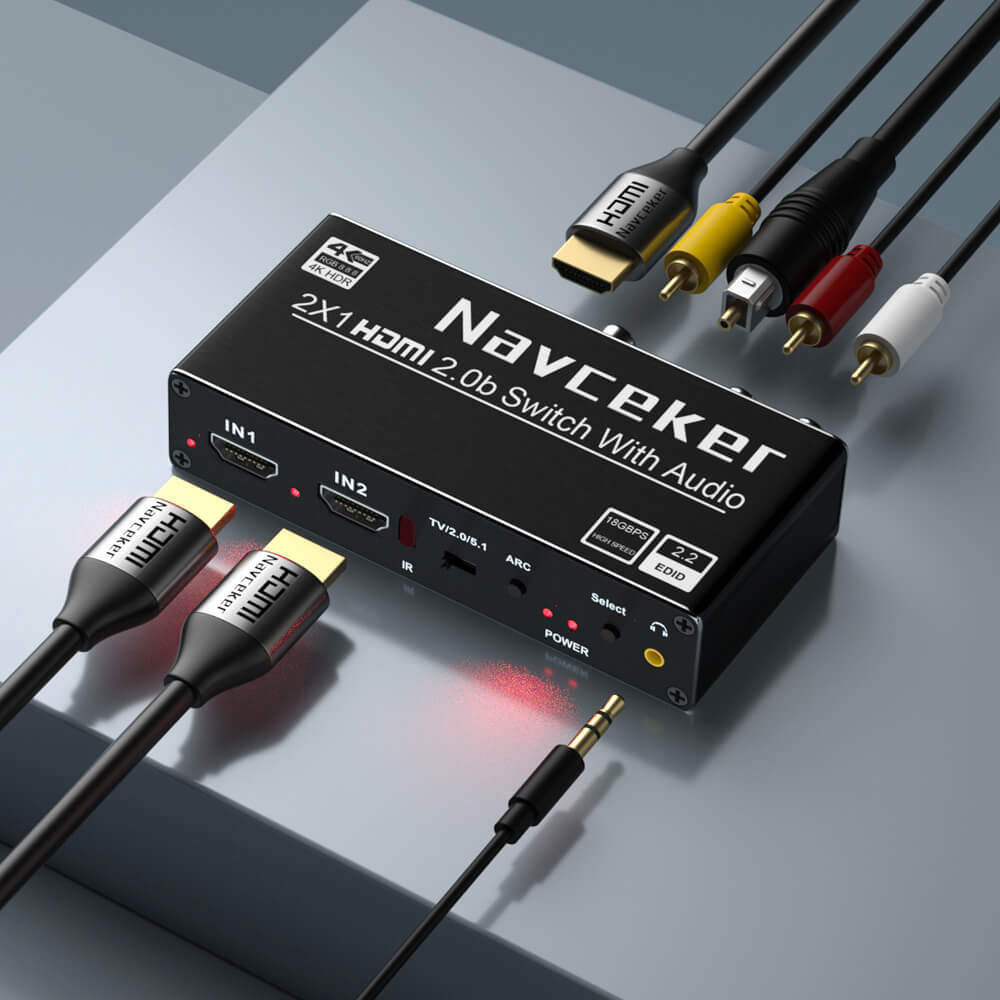 Hdmi Arc Cable - Estrattore audio switcher HDMI 4K Selettore