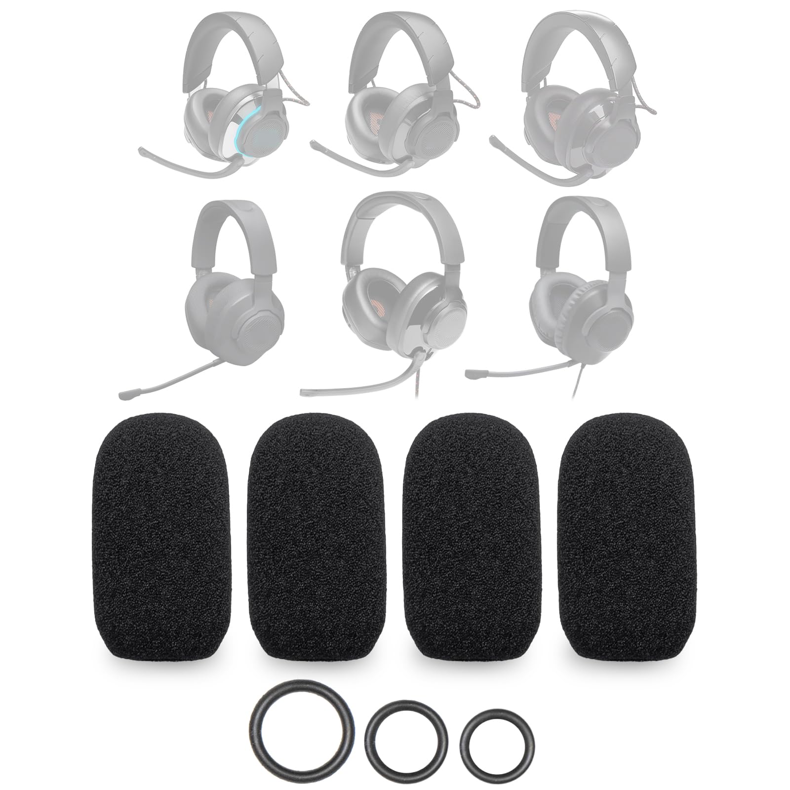 Home Cinema Jbl 800 - Confezione da 4 coperture per microfono