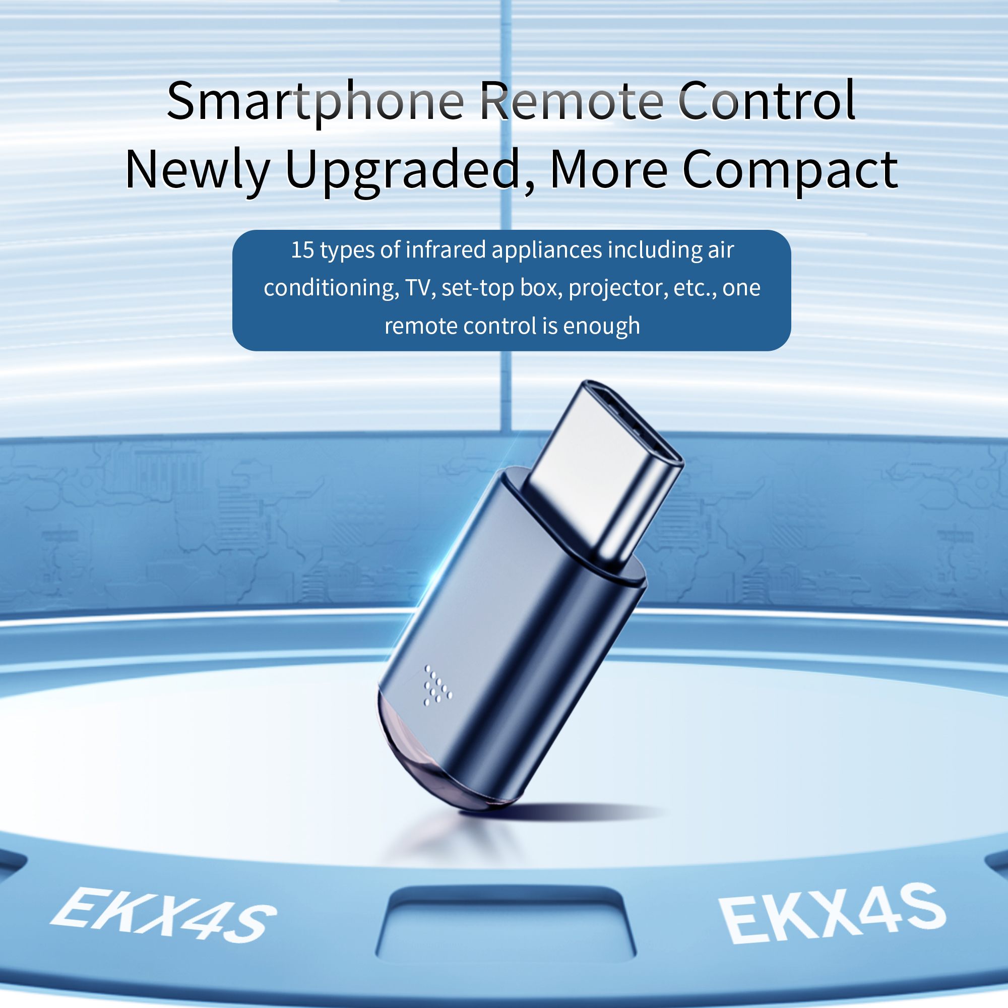 Home Cinema Compact - Adattatore Telecomando IR Intelligente per Telefono