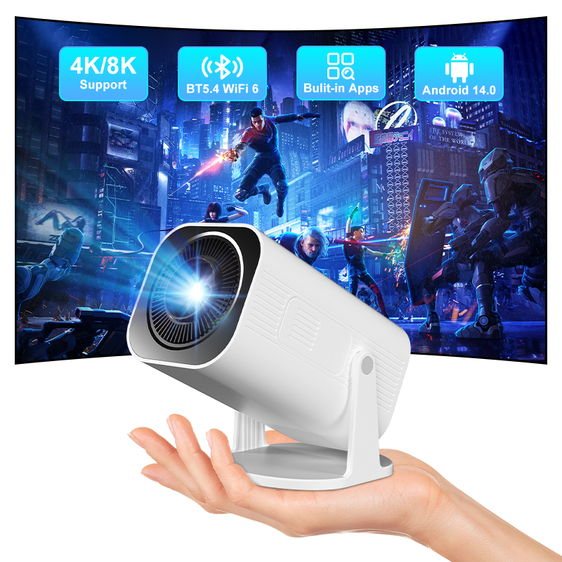 Home Cinema Projector Xiaomi - Salange P330 Mini Proiettore 4K Android