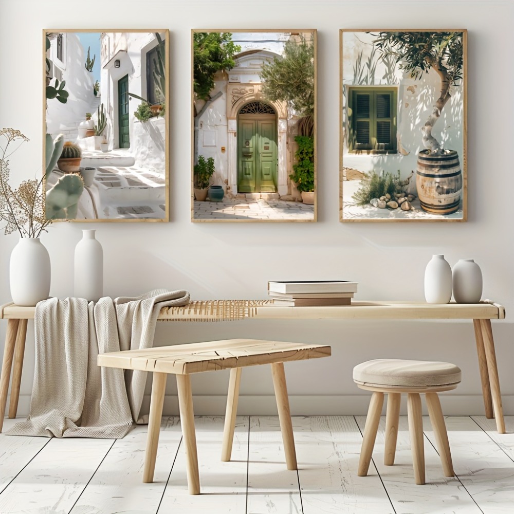 Home Cinema Wall Art - Set di 3 Stampe su Tela