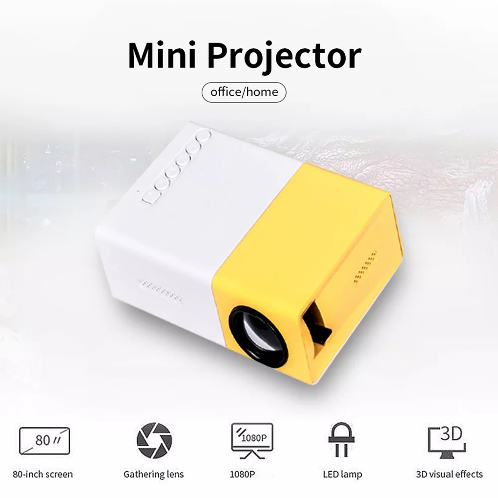 Home Cinema Compact - YG300 MINI proiettore portatile Home Theater