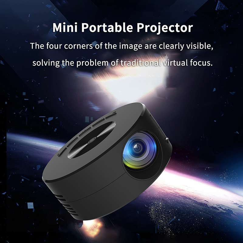 Home Cinema Projector Xiaomi - Mini proiettore portatile Proiettore HD 1920