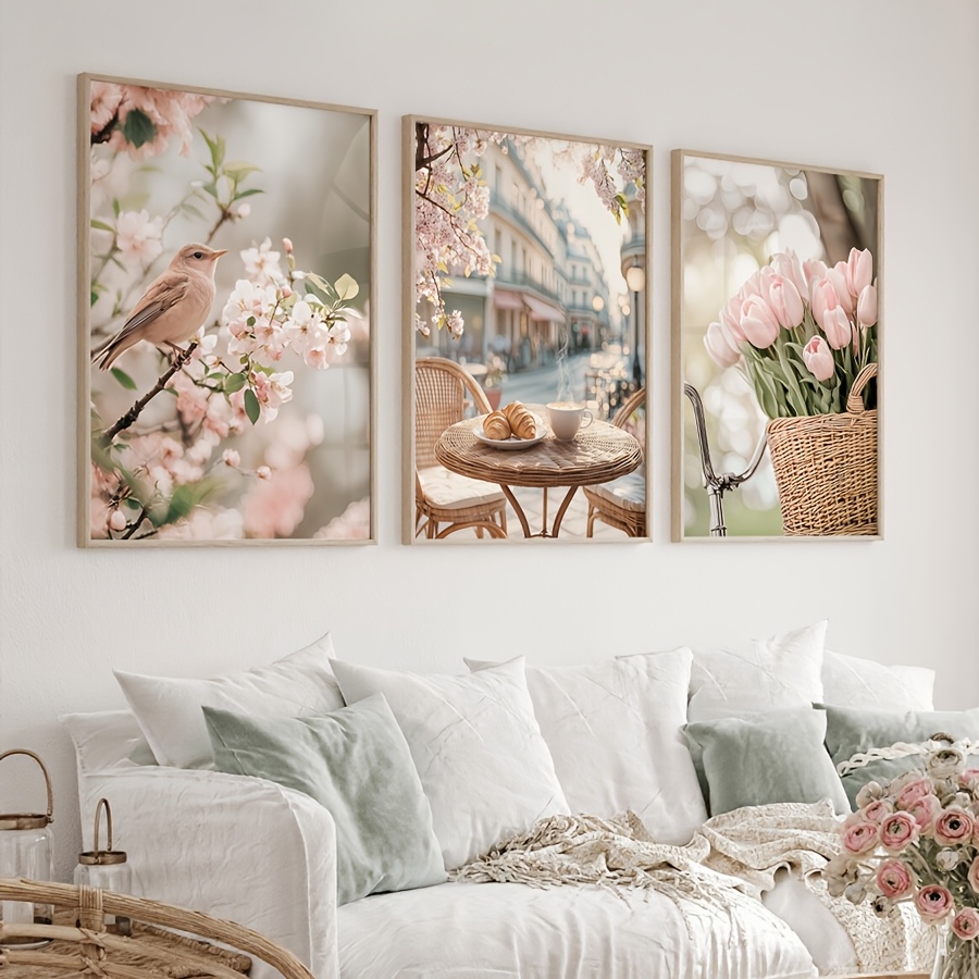 Home Cinema Wall Art - Set di 3 Stampe su Tela