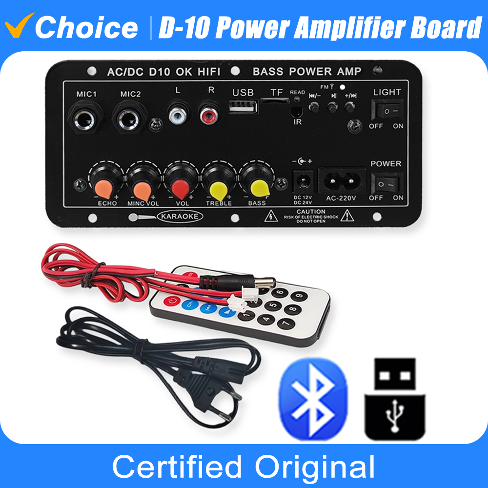 Home Cinema Choice - Scheda Amplificatore Digitale Bluetooth D10 110V