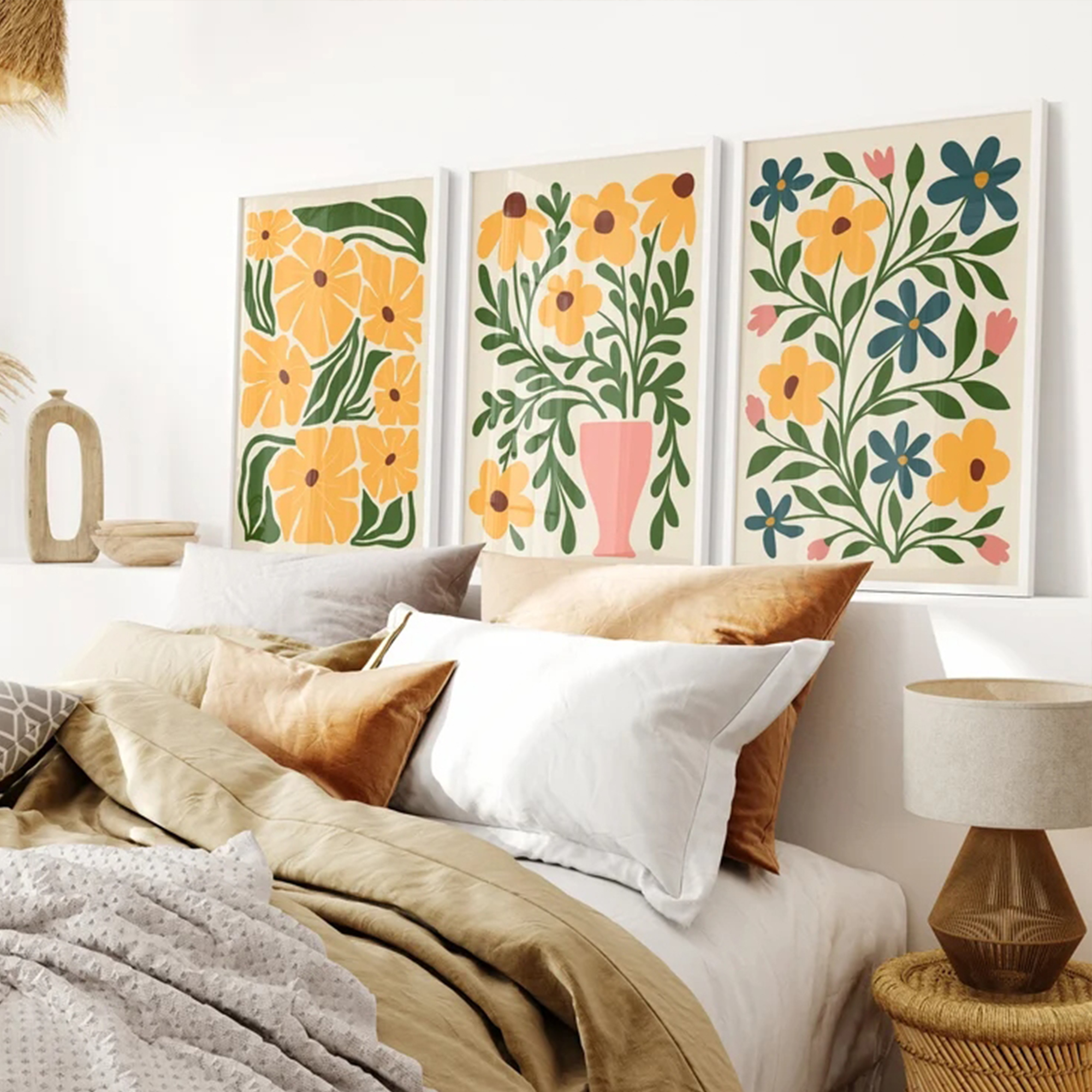 Home Cinema Wall Art - 3 pezzi di moderni quadri su