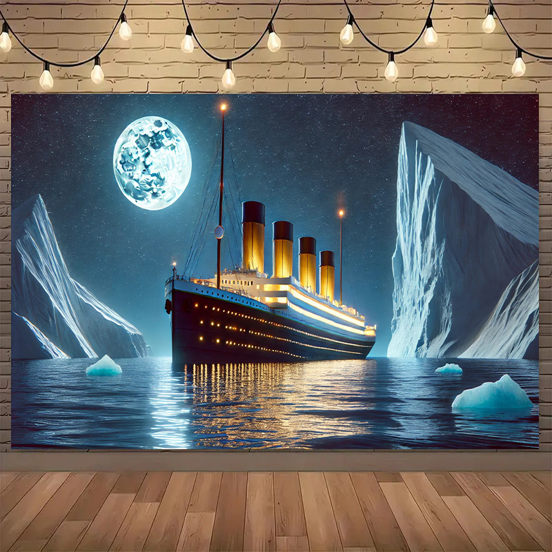 Home Cinema The Drama - Tapestry Titanic: Nave, Iceberg e Luce