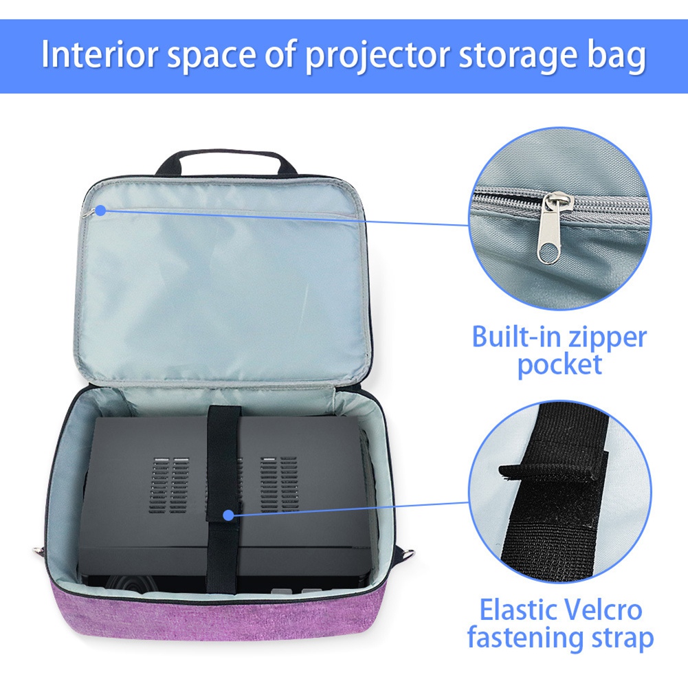 Projector Carrying Bag - Custodia per proiettore con tasche porta