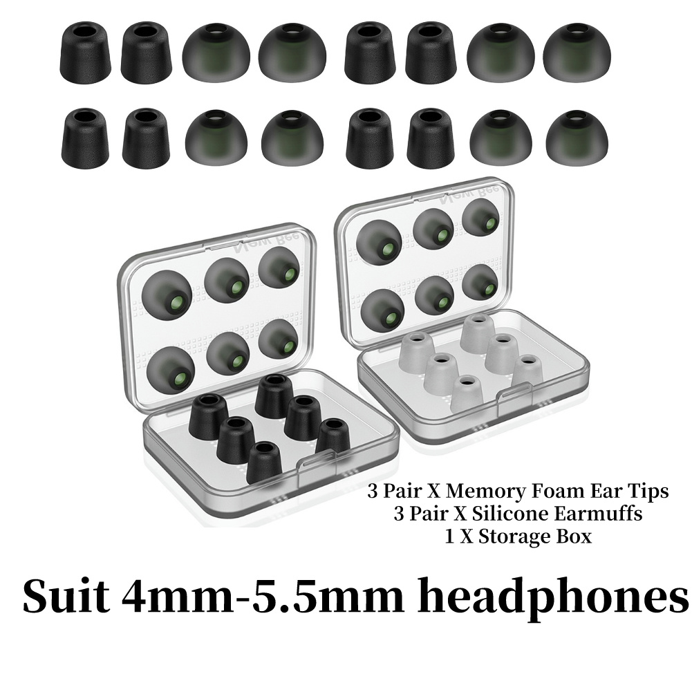Noise Isolating Pad - Suggerimenti per le orecchie In Memory