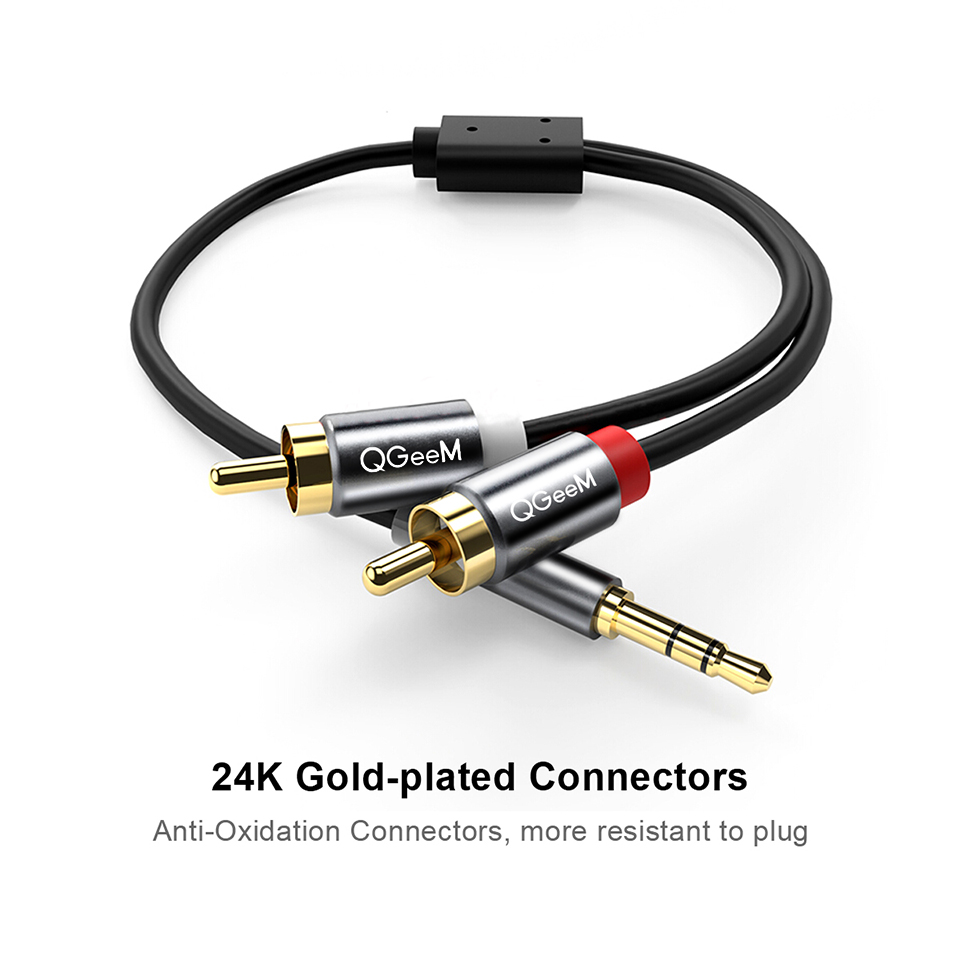 QGeeM Cavo RCA da 2RCA a 3,5 C - Home Cinema Choice recensione e prezzo