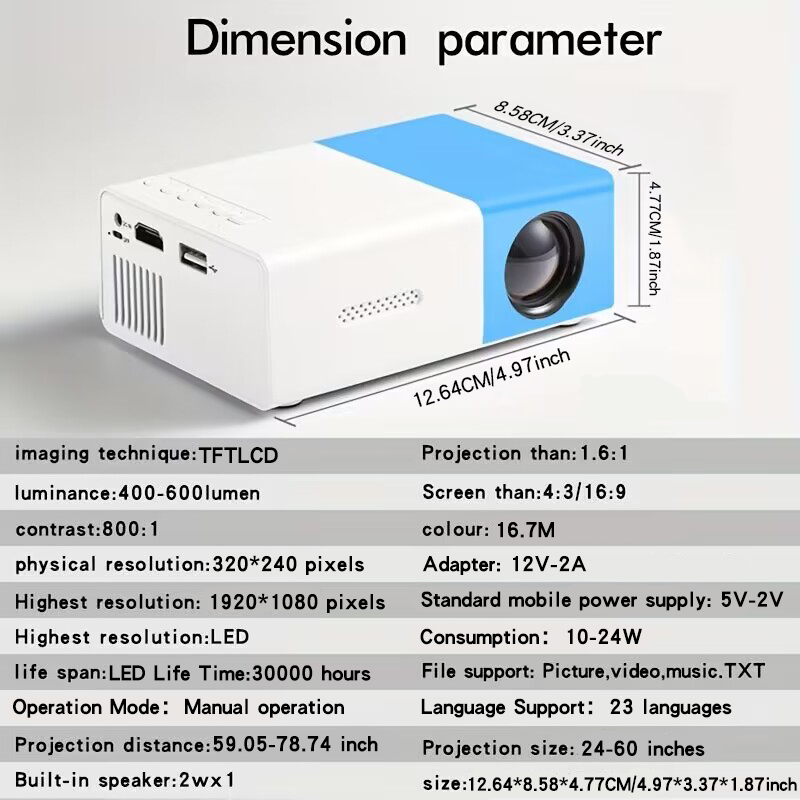 Proiettore ad altissima defini - Home Cinema Compact recensione e prezzo