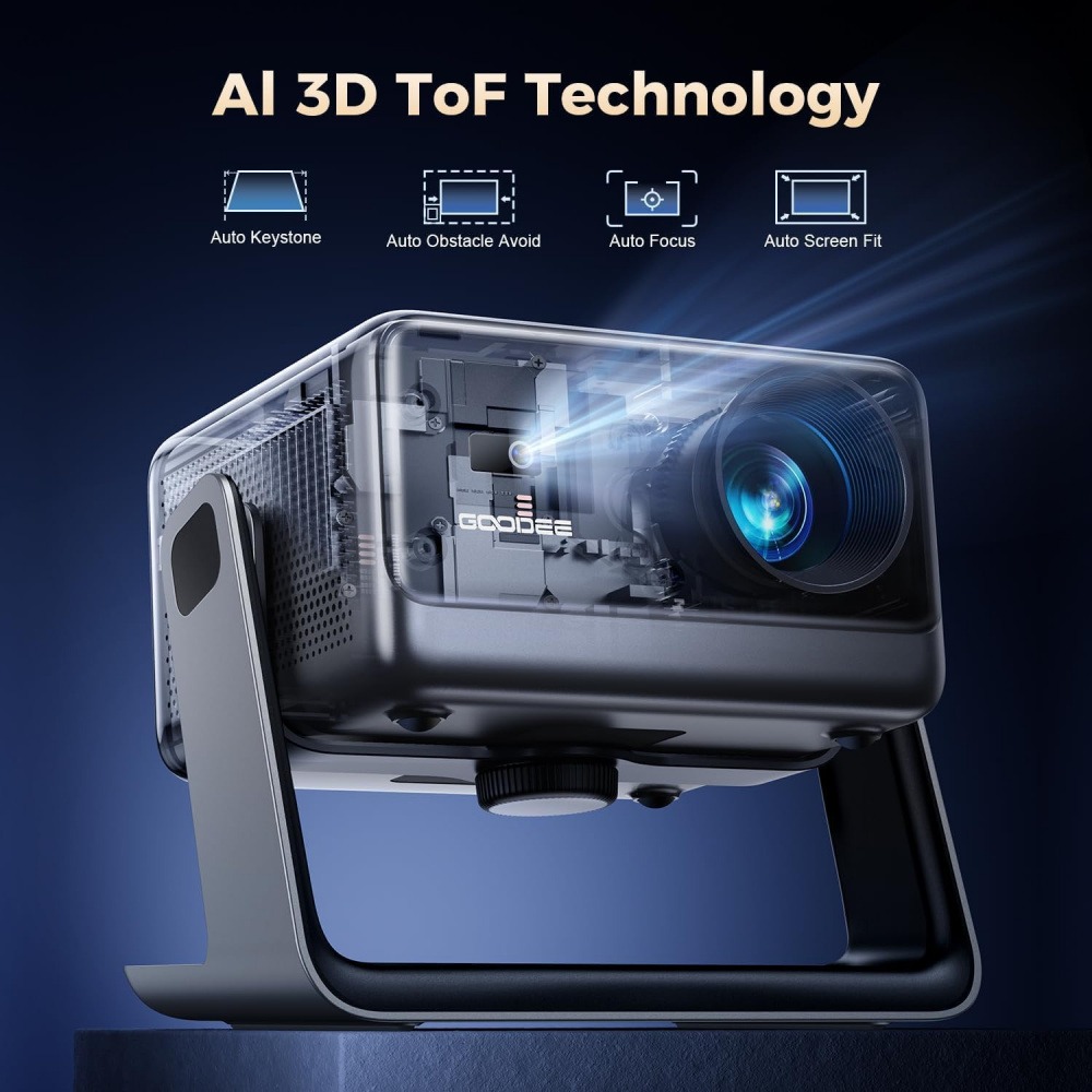 Proiettore Video 4K con Wifi e - Home Cinema Compact recensione e prezzo