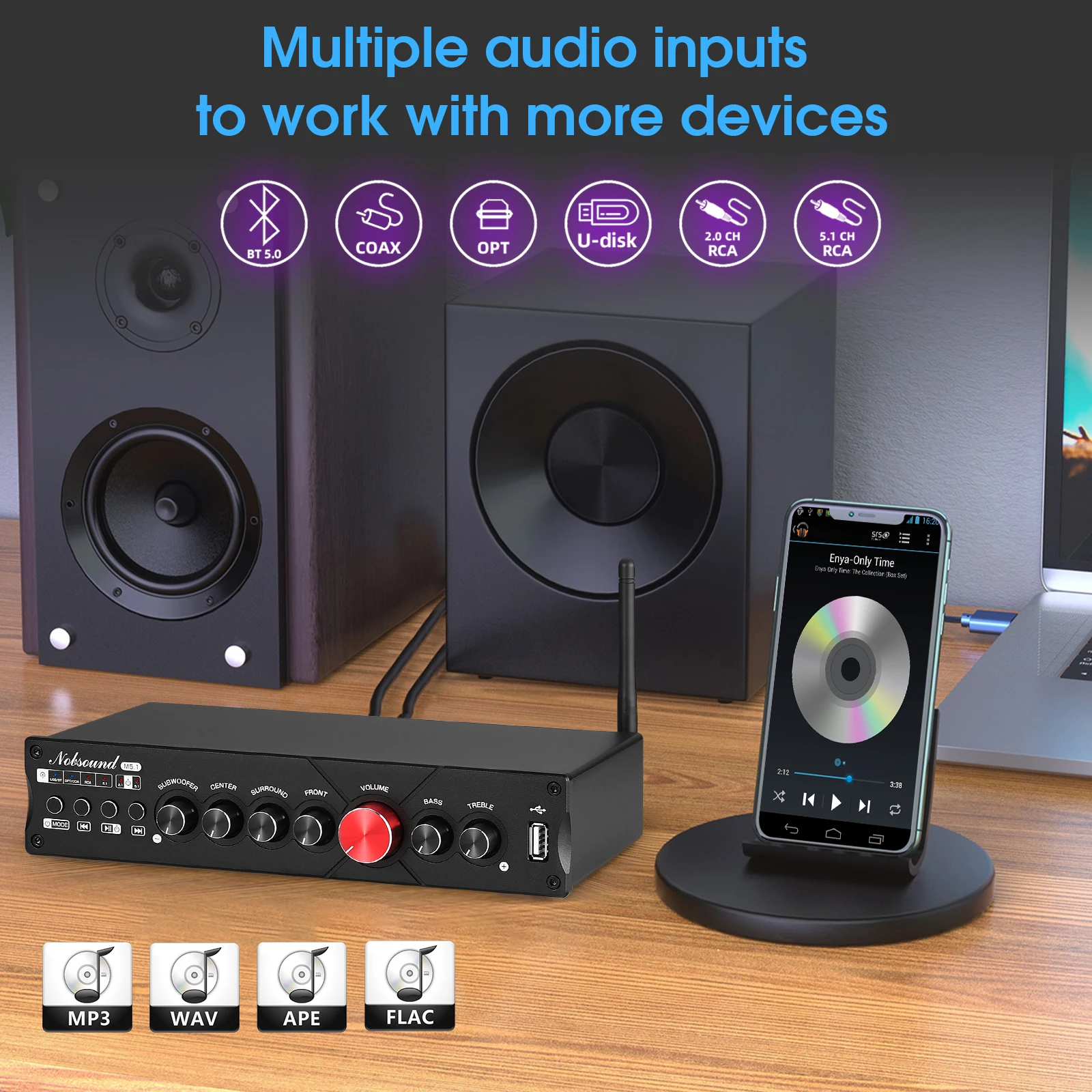 Nobsound M5.1 Ricevitore Bluet - Home Cinema Samsung 5.1 recensione e prezzo
