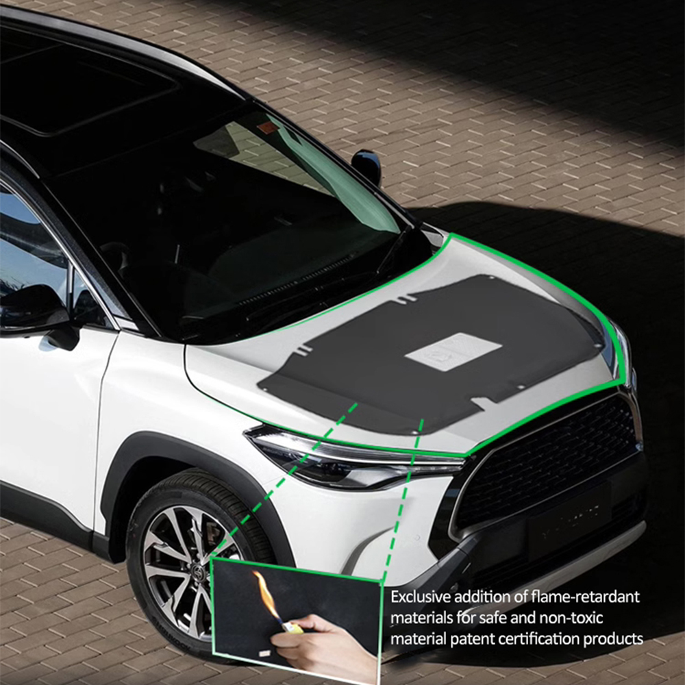 Copertura del motore del cofan - Noise Isolating Pad recensione e prezzo