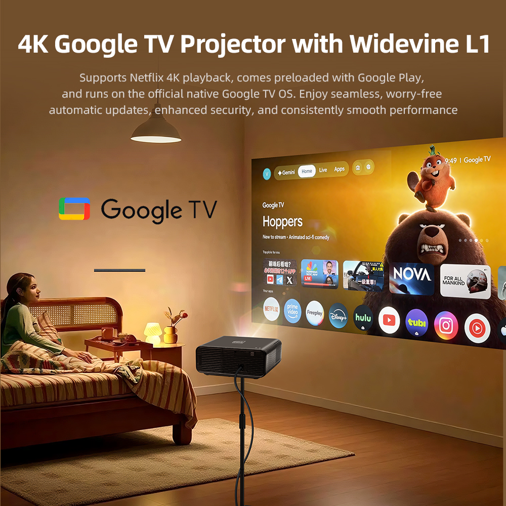 Proiettore Android AUN U001 Pr - Home Cinema Compact recensione e prezzo