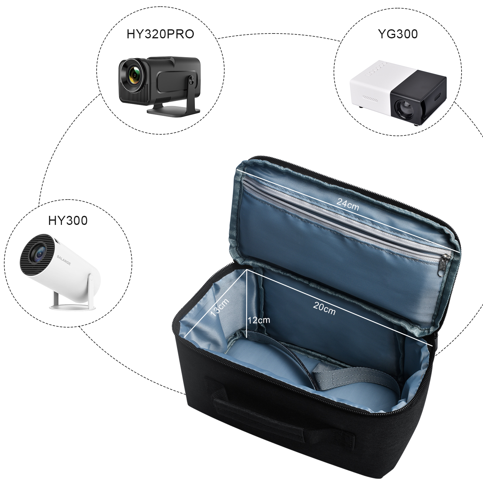 Salange Custodia da viaggio Bo - Projector Carrying Bag recensione e prezzo