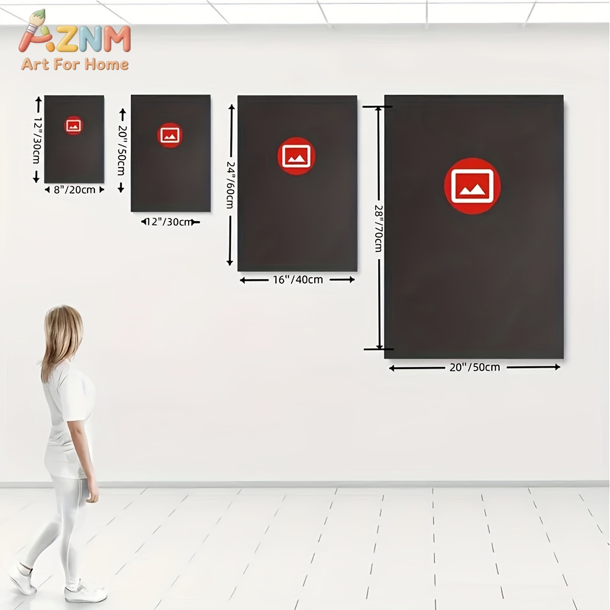 Set di 3 Stampe su Tela Stile  - Home Cinema Wall Art recensione e prezzo