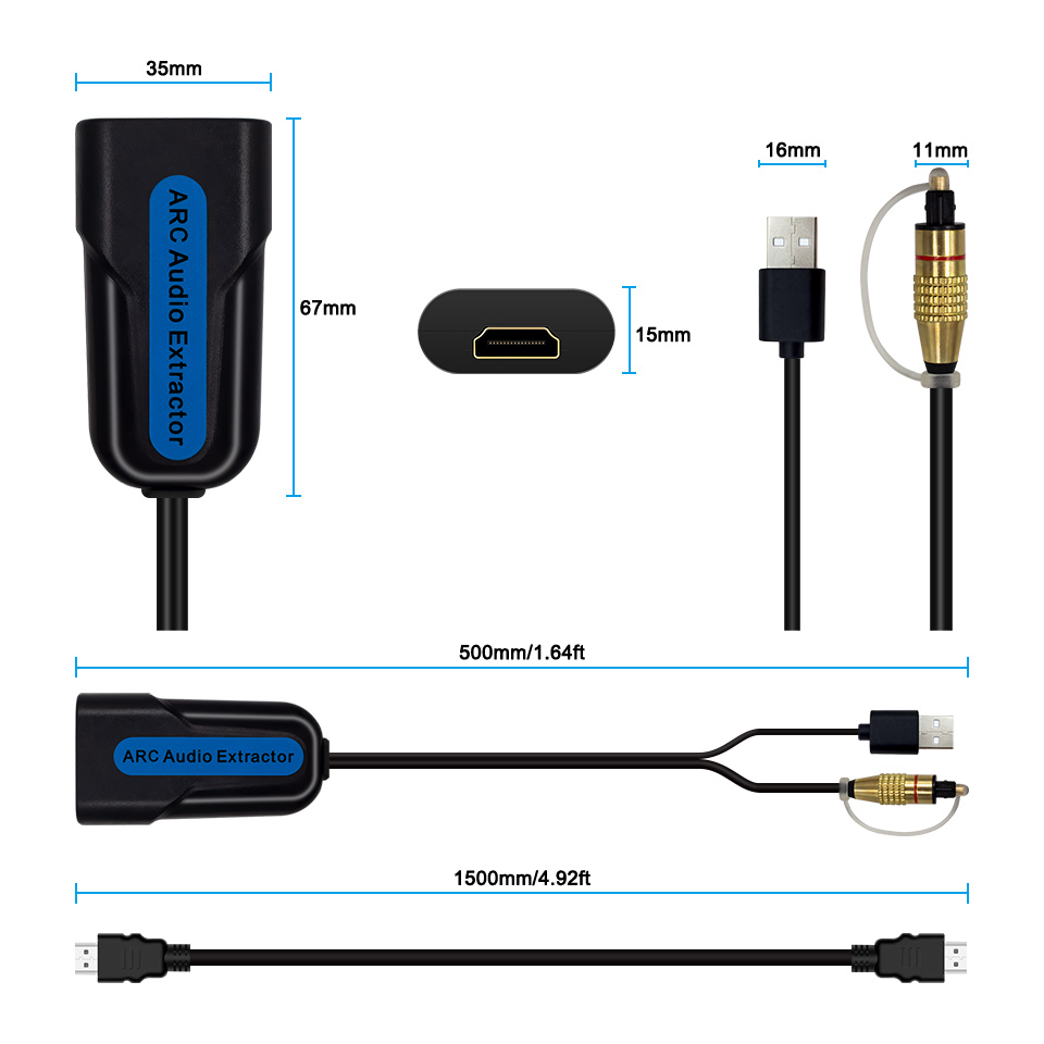 Estrattore Audio HDMI ARC eARC - Hdmi Arc Cable recensione e prezzo