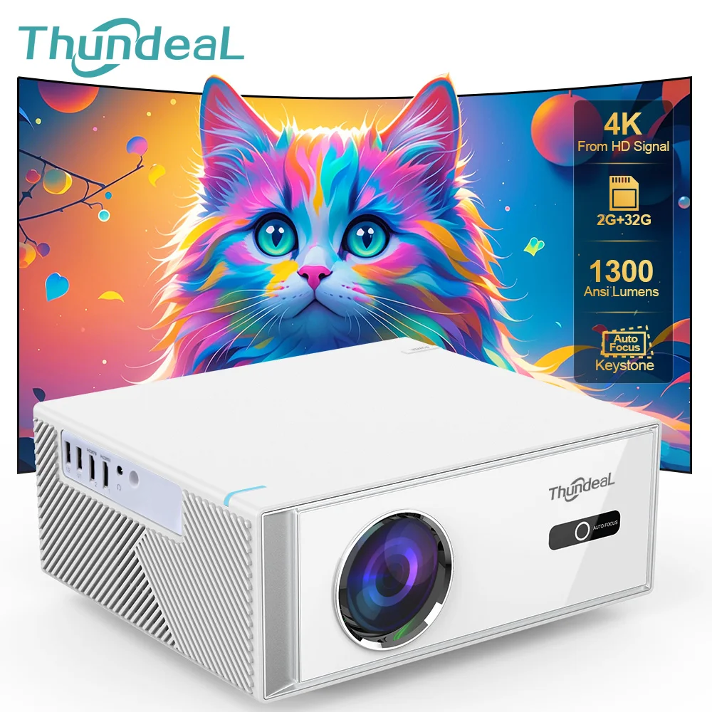 Proiettore ThundeaL TD95W 4K F - Home Cinema Compact recensione e prezzo