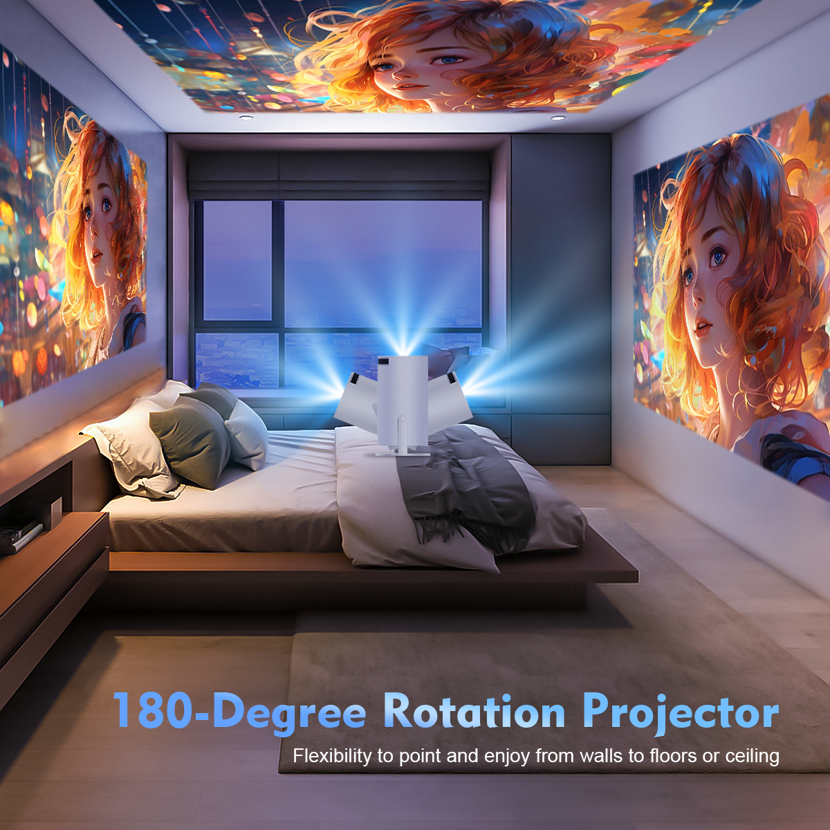 Proiettore Magcubic HY300 Pro  - Home Cinema Projector Xiaomi recensione e prezzo