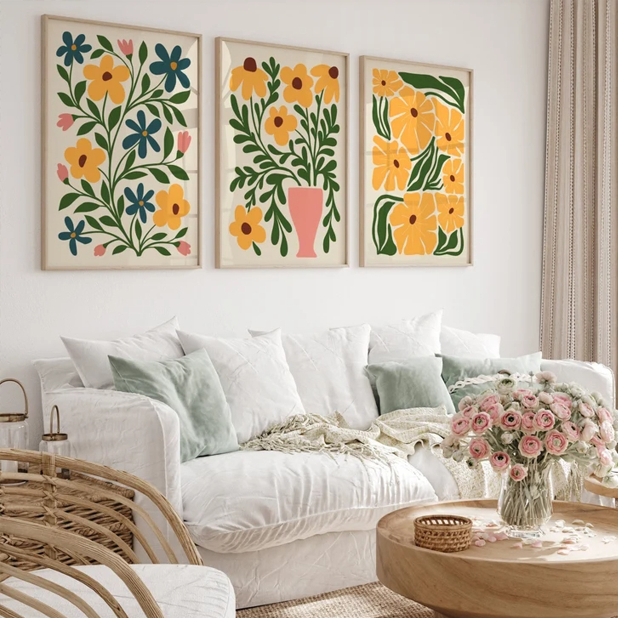 3 pezzi di moderni quadri su t - Home Cinema Wall Art recensione e prezzo
