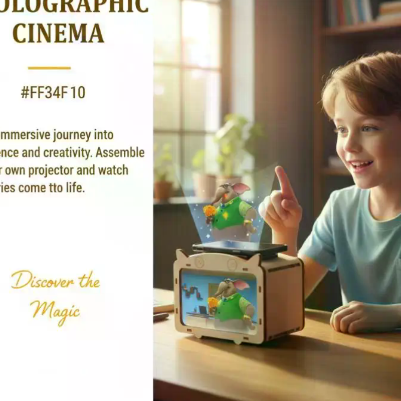 Set Proiettore Olografico 3D F - Home Cinema Diy recensione e prezzo