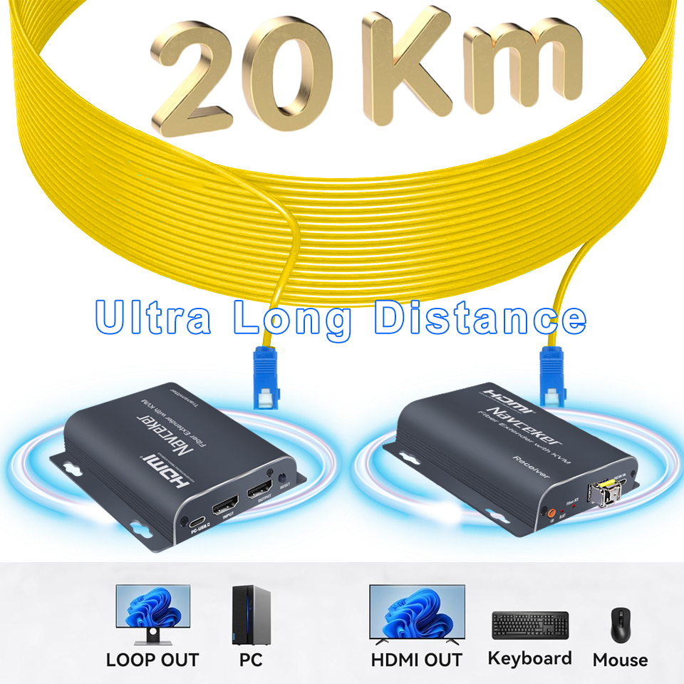 Navceker Extender KVM HDMI in  - Hdmi Arc Cable recensione e prezzo
