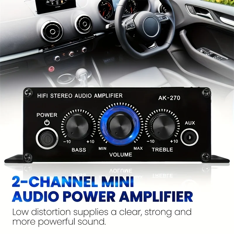 AK-270 Mini Amplificatore di P - Home Cinema Compact recensione e prezzo
