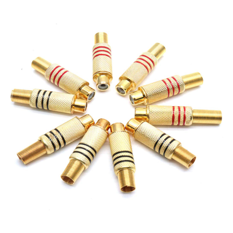 4 connettori RCA placcati oro, - Home Cinema Choice recensione e prezzo